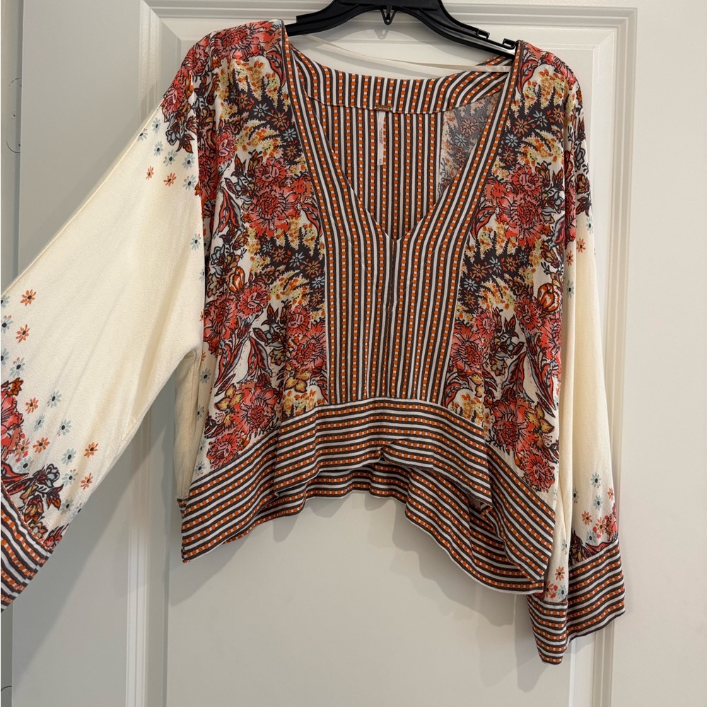 Free People Boho Top Size Medium